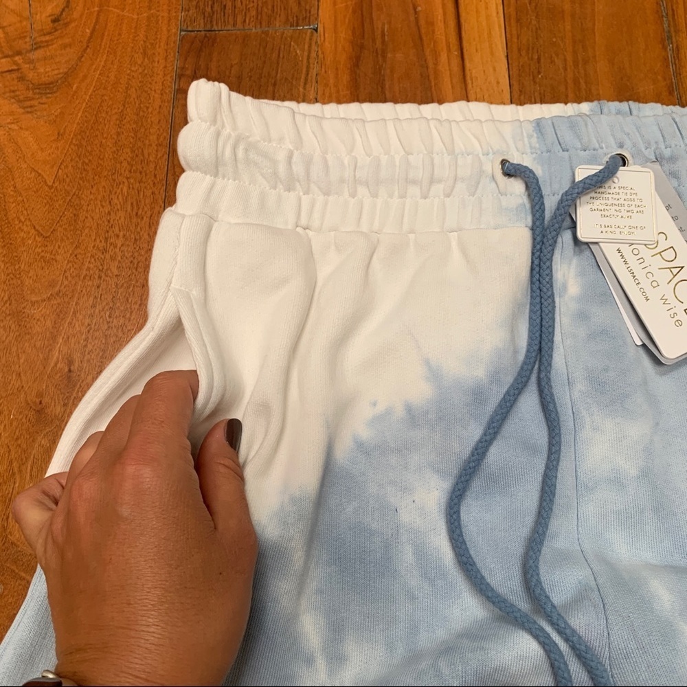 L*Space Daybreak Tie Dye Joggers Blue size M - Picture 5 of 7
